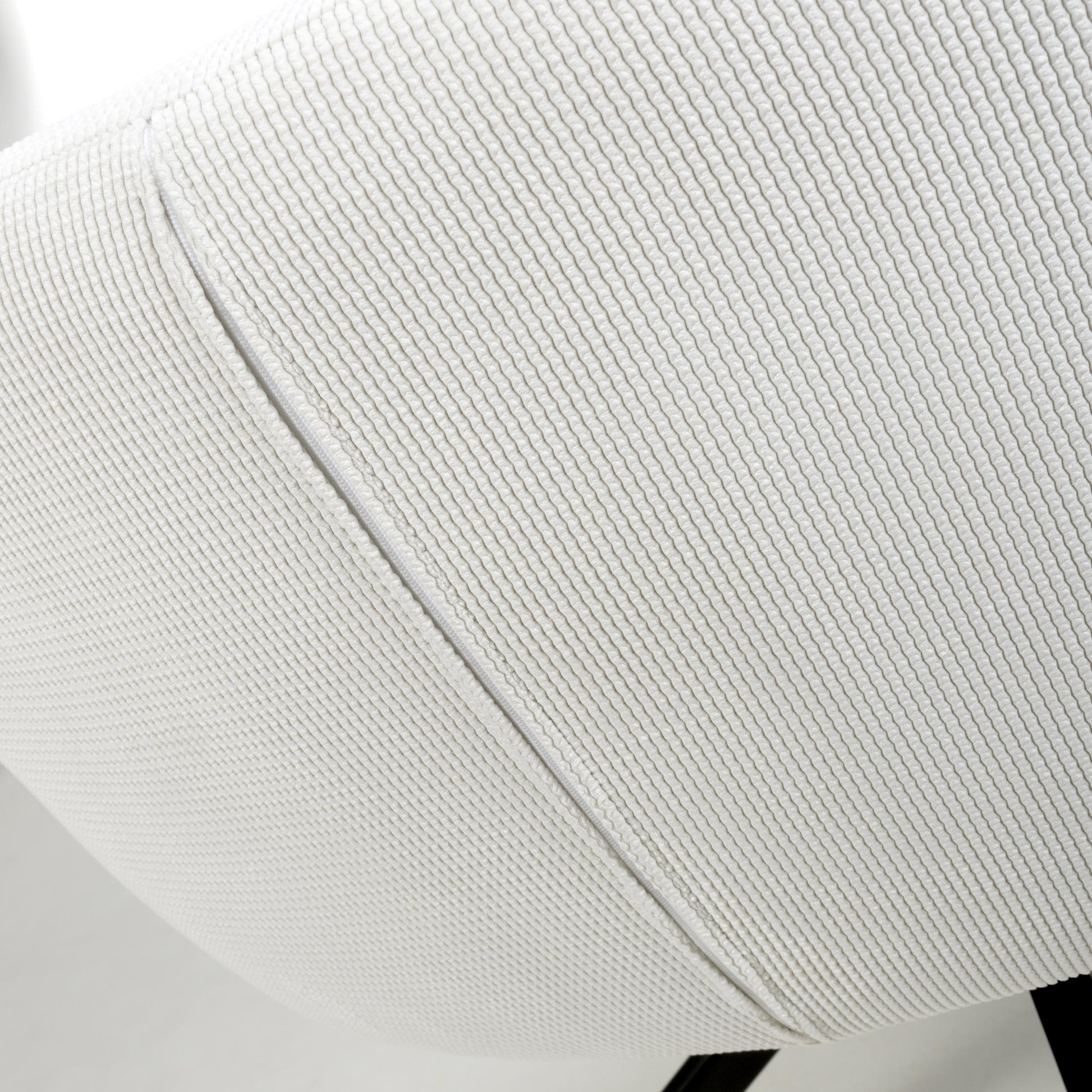 Get Artemis Corduroy White Swivel Chair with free UK delivery