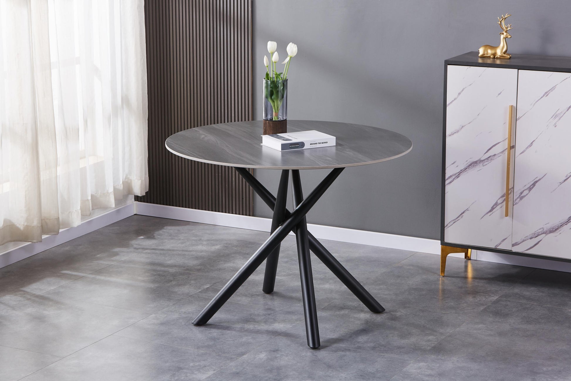 Get Avesta Round Dining Table with free UK delivery