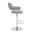 Get Cortez Leather Effect Bar Stool with free UK delivery