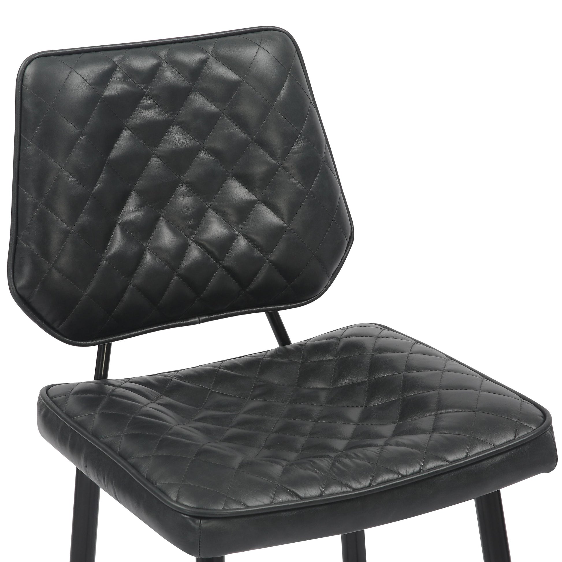 Get Garrick Leather Bar Stool with free UK delivery