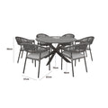 Get Maze Bali Rope Weave Dining Set with free UK delivery
