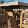 Get Maze Martinique Rectangular Dining Set with free UK delivery