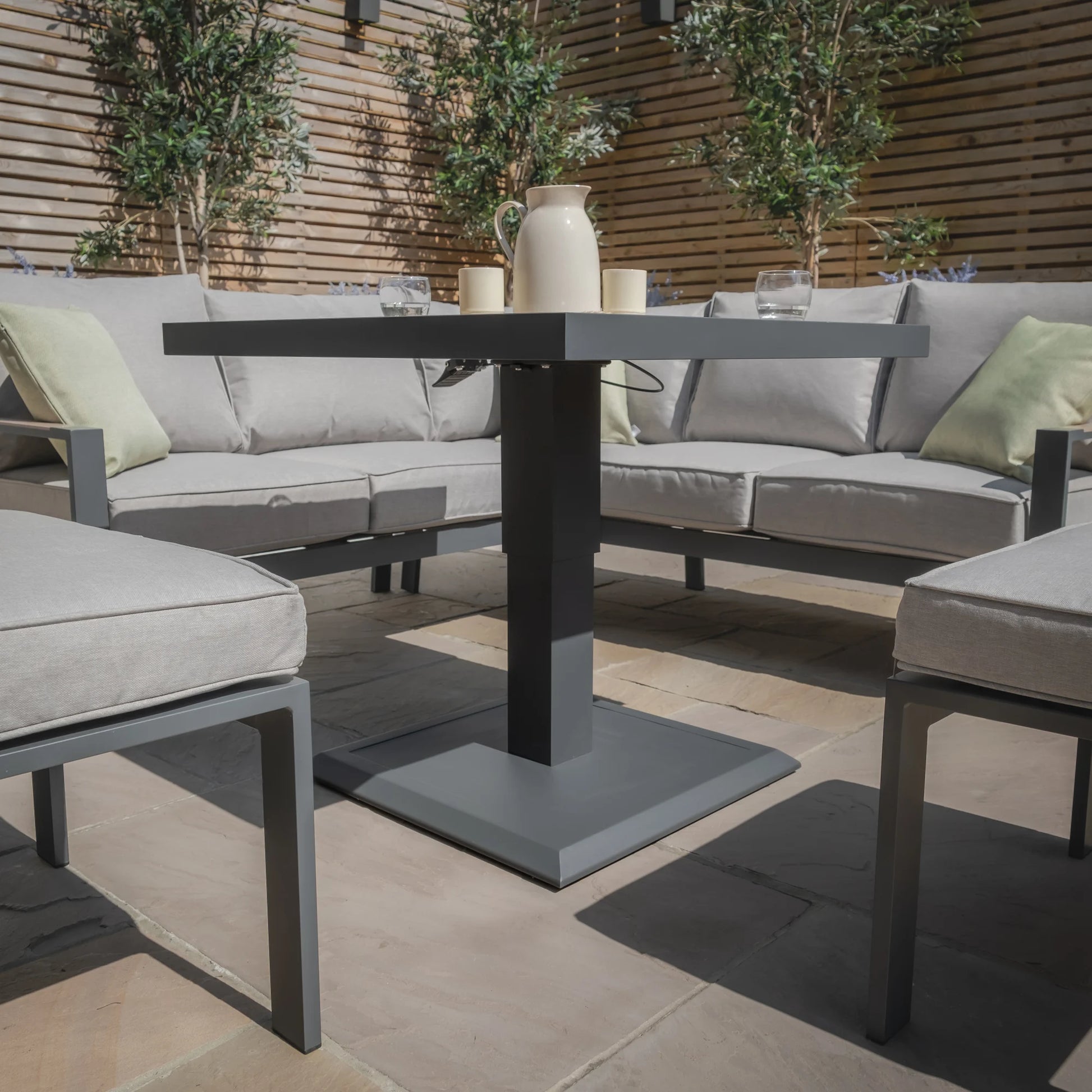 Get Maze Vancouver Corner Dining Set with free UK delivery