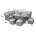 Get Maze Winchester Corner Dining Set with free UK delivery