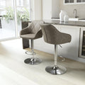 Get Serena Leather Effect Bar Stool with free UK delivery