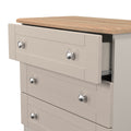 Get Sussex 3 Drawer Chest Kashmir Ash fully assembled UK-made
