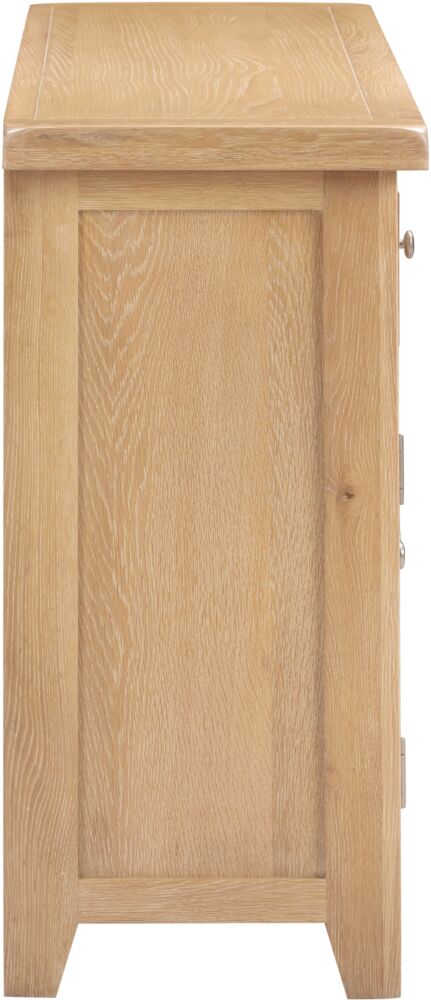 Get Windsor 3 Door Oak Storage Cabinet