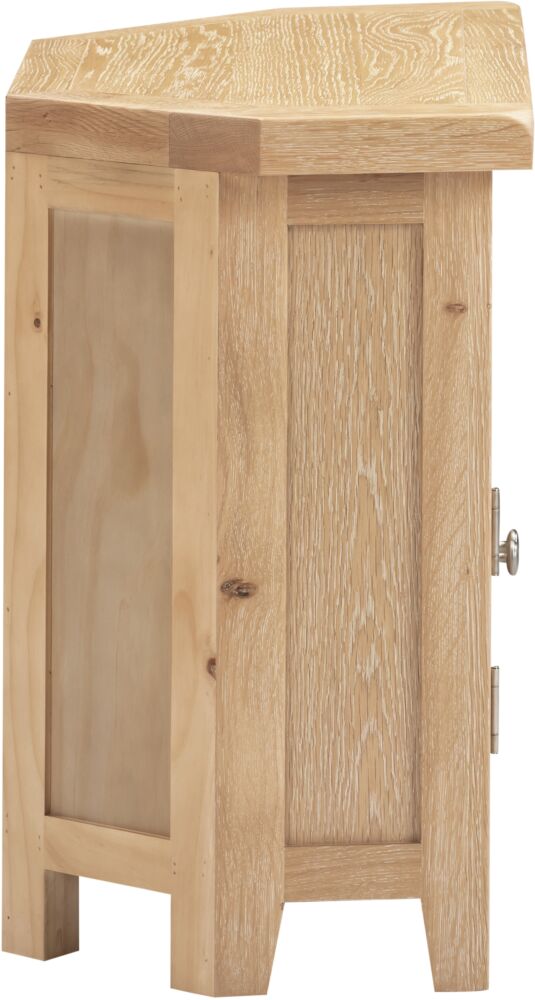 Get Windsor Oak Corner Entertainment Stand