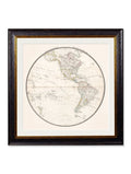 Get c.1838 Northern Hemisphere Illustration in Sustainable Oxford Wood Frame Online