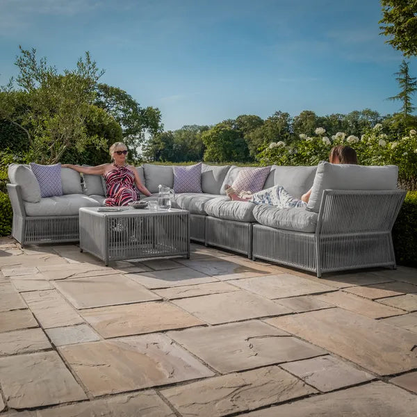 Get free UK delivery when you buy the Maldives Corner Sofa Set

