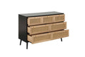 Get the Croxley 7 Drawer Rattan Chest Black for storage
