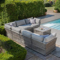 Get the Maldives Sofa Set with marble effect coffee table
