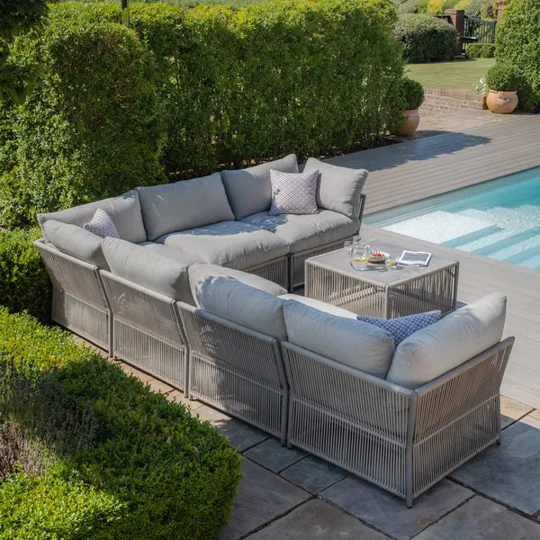 Get the Maldives Sofa Set with marble effect coffee table
