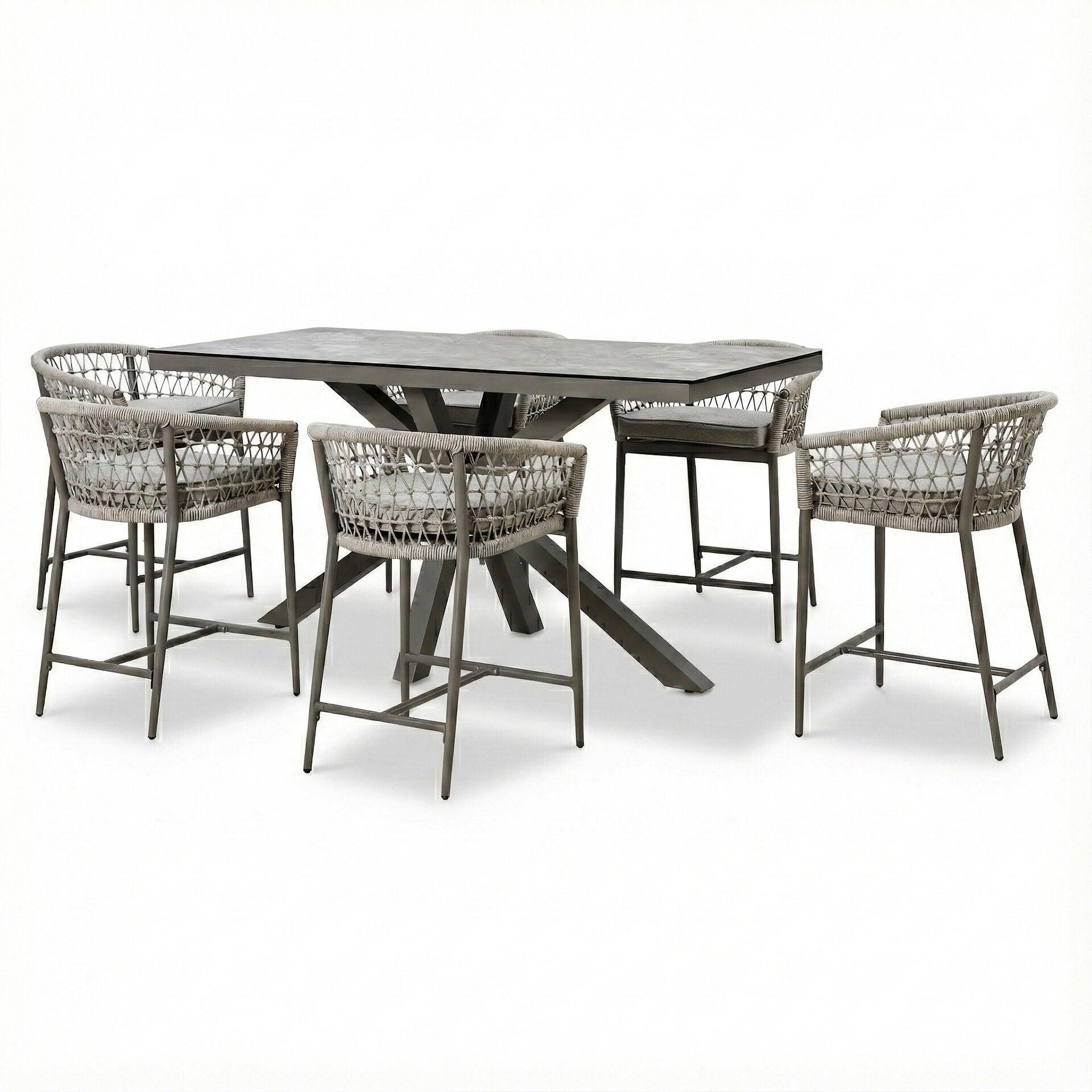 Get the Monaco Rope Weave Bar Set for your patio
