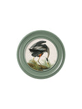 c.1838 Audubon's Great Blue Heron in Green Frame - Blythe Living