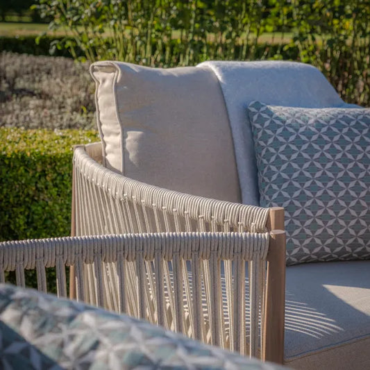 Maze - Havana Rope Weave Lounge Set
with Square Side Table - Blythe Living