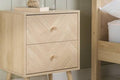 HERRINGFORD OAK 2 DRAWER BEDSIDE - Blythe Living