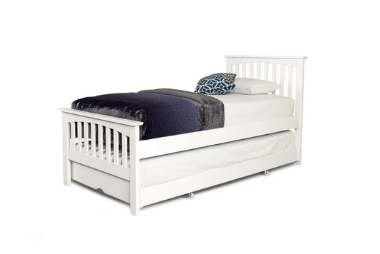 Hythe Guest Bed - Soft White