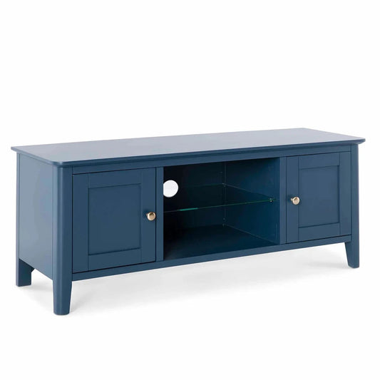 Harrogate Blue 120cm Large TV Stand