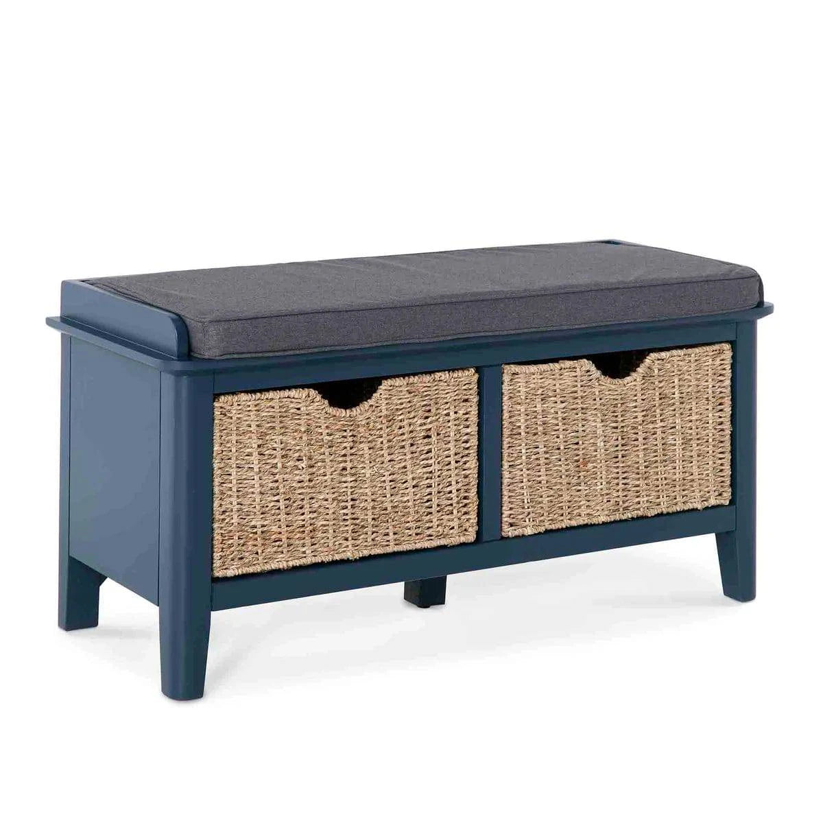 Harrogate Blue Storage Bench