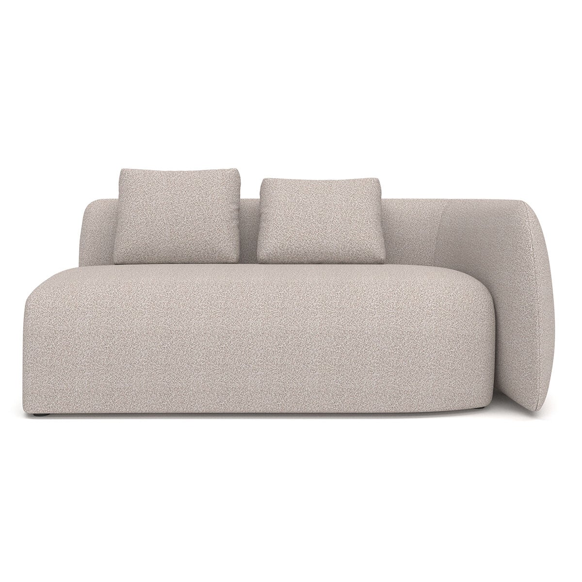 High quality quick dry open cell foam boucle garden large corner sofa set UK