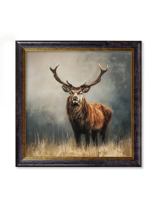 Highland Stag - Oxford Square Frame
