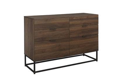 Houston 6 Drawer Chest Walnut