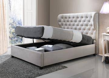 Infinity Cream Ottoman