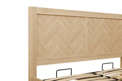 LUXURY HERRINGFORD OTTOMAN OAK BED FOR SALE 