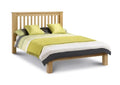 Light Amsterdam Oak Bed Low Foot End - Blythe Living