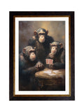 Luxury landscape chimpanzee game room wall decor for sale