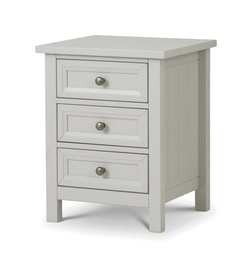 Maine 3 Drawer Bedside