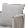 Maze - Monaco Rope Weave 2 Seat Garden Balcony Set - Cool Linen - Blythe Living
