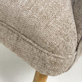 Mallory Natural Flax Armchair - Order for Fast Home Delivery