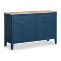 Marlow Navy 6 Drawer Chest