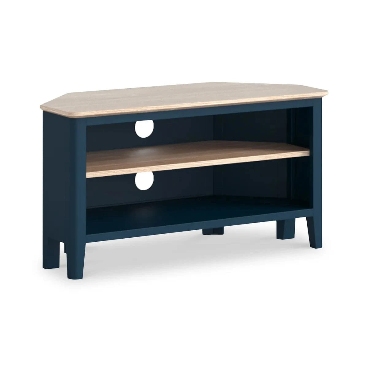 Marlow Navy Corner TV Unit