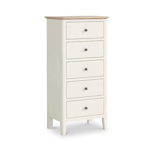 Marlow White Tallboy Chest
