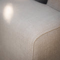 Maze - Outdoor Fabric Ethos Grande Corner Sofa Set
with Round Coffee Table & 3 Footstools - Oatmeal - Blythe Living