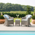 Maze - Oxford 3 Piece Rattan Bistro Set