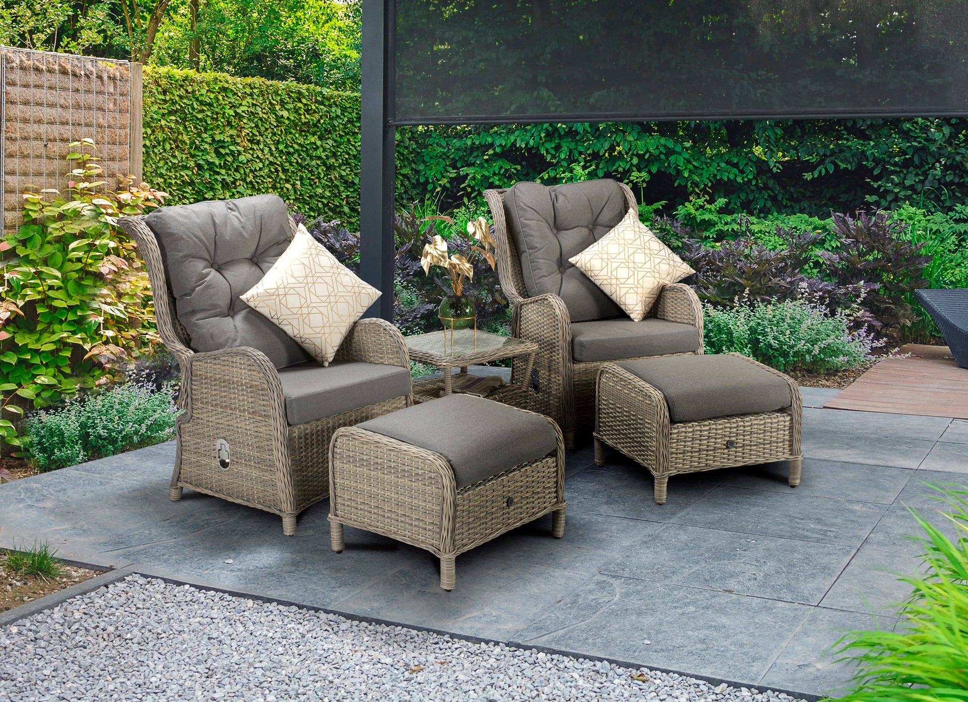 Meghan Reclining Lounge Set 