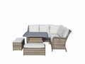 Mia corner dining sofa with lift table
