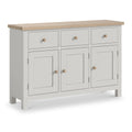 Modern Country Large Sideboard - Stone Grey
