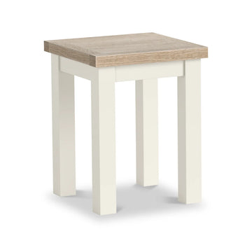 Modern Country Side Table Coconut White