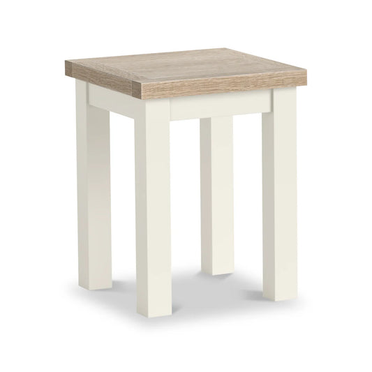 Modern Country Side Table Coconut White