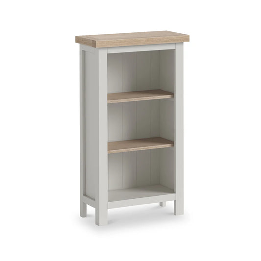 Modern Country Small Bookcase - Stone Grey