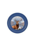 c.1851 Monarch of The Glen - Round Frame Blue - Blythe Living