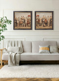 The Mughal Emperors - Oxford Square Frame - Blythe Living