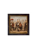 The Mughal Emperors - Oxford Square Frame - Blythe Living