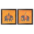 Royal Saffron Mughals - Oxford Square Frame - Blythe Living