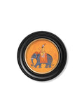Royal Saffron Mughals - Oxford Round Frame - Blythe Living